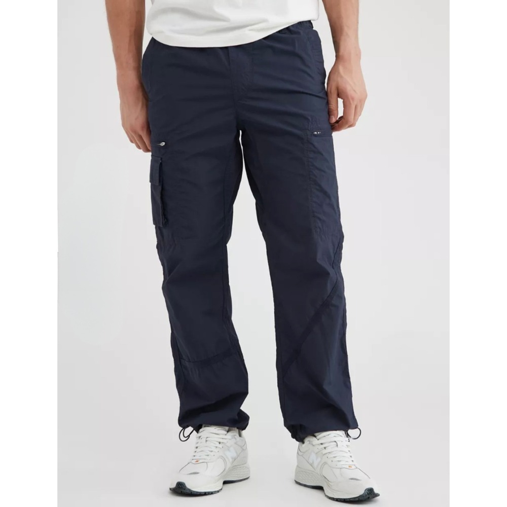 Standard Cloth Mens Utility Cargo Pants Straight Leg Size M Outdoor Urban Punk